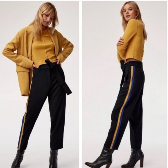 ARITZIA Wilfred Jallade Crop Trousers - Picture 1 of 7